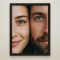 Cheek to Cheek Couple black frame